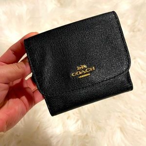 Coach 3 fold small wallet. Almost new